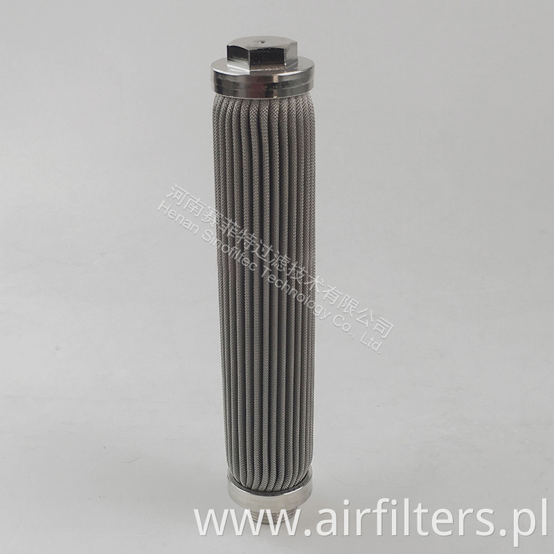 SS316L Sintered Fiber Medium Pleated Element